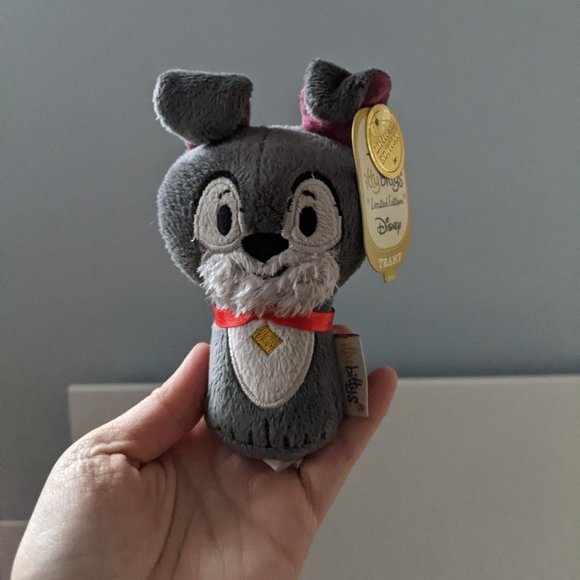 Hallmark Itty Bitty Tramp Plush from Lady and the Tramp - Picture 1 of 3